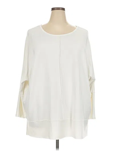 Pre-owned Spanx Sweatshirt In Ivory