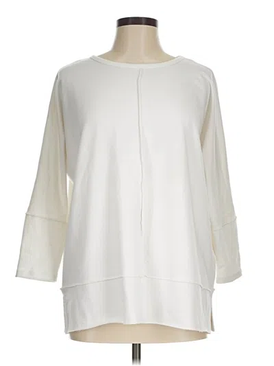 Pre-owned Spanx Sweatshirt In Ivory