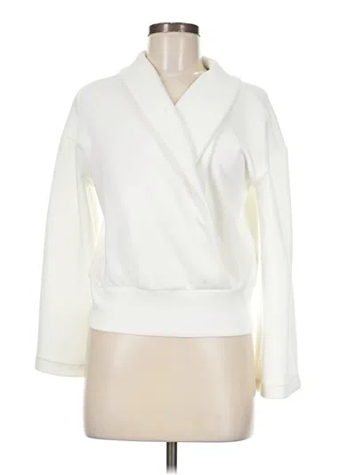 Pre-owned Spanx Sweatshirt In Ivory