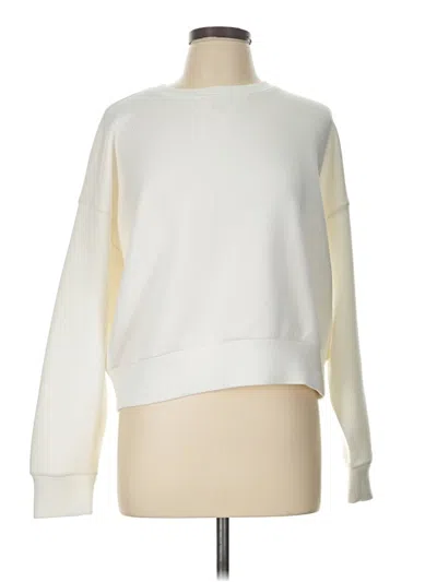 Pre-owned Spanx Sweatshirt In Ivory