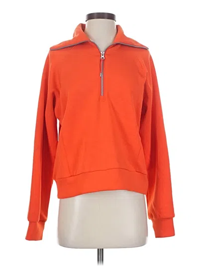 Pre-owned Spanx Sweatshirt In Orange