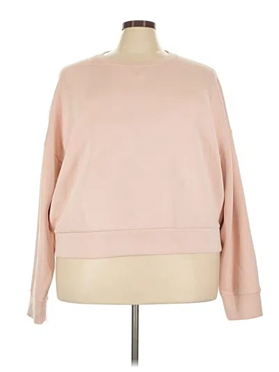 Pre-owned Spanx Sweatshirt In Pink