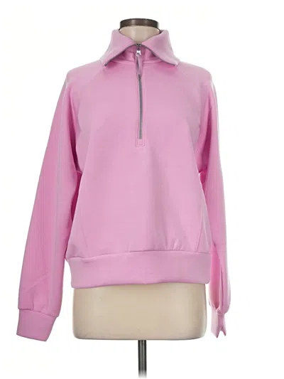 Pre-owned Spanx Sweatshirt In Pink