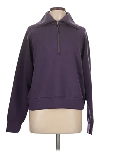Pre-owned Spanx Sweatshirt In Purple