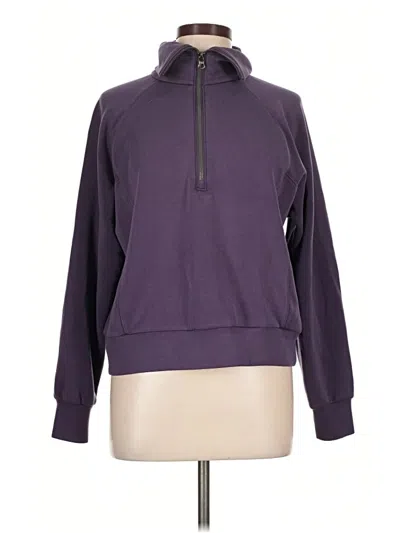 Pre-owned Spanx Sweatshirt In Purple