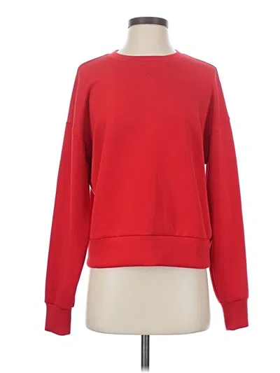 Pre-owned Spanx Sweatshirt In Red