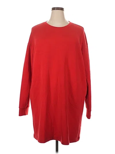 Pre-owned Spanx Sweatshirt In Red