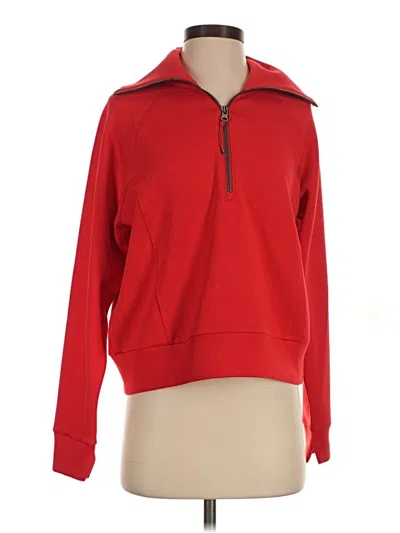 Pre-owned Spanx Sweatshirt In Red