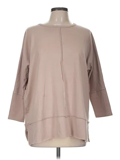 Pre-owned Spanx Sweatshirt In Tan