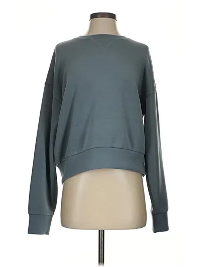Pre-owned Spanx Sweatshirt In Teal