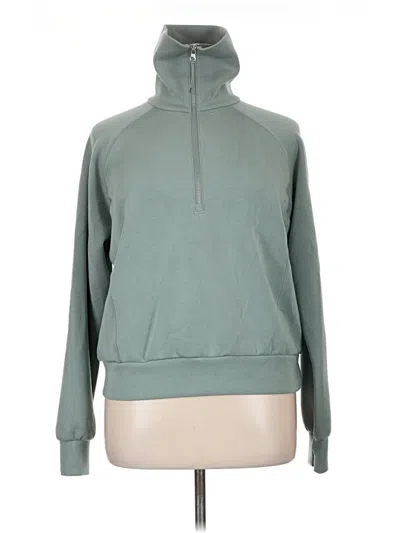 Pre-owned Spanx Sweatshirt In Teal