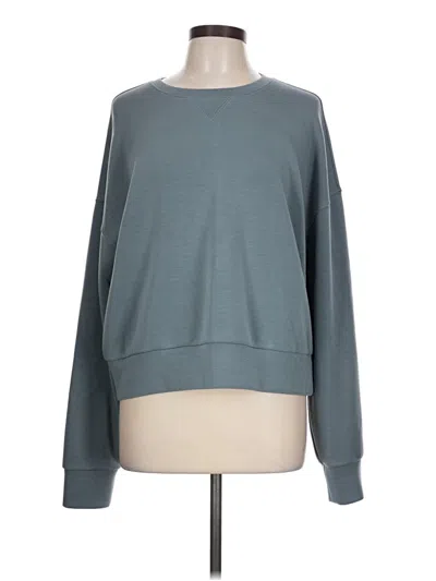 Pre-owned Spanx Sweatshirt In Teal