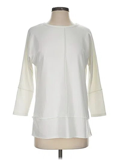 Pre-owned Spanx Sweatshirt In White