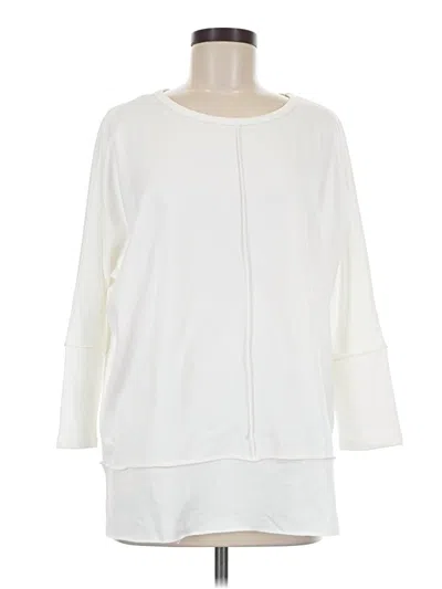 Pre-owned Spanx Sweatshirt In White