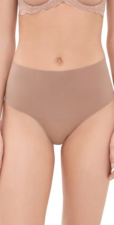 Spanx Tanga Panties Cafe Au Lait