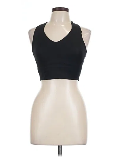 Pre-owned Spanx Tank Top Black Halter Neckline Tops