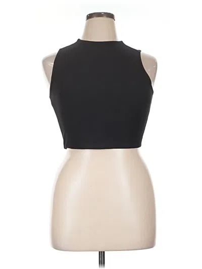 Pre-owned Spanx Tank Top Black Halter Neckline Tops