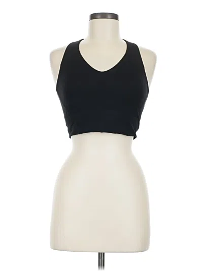Pre-owned Spanx Tank Top Black Halter Neckline Tops