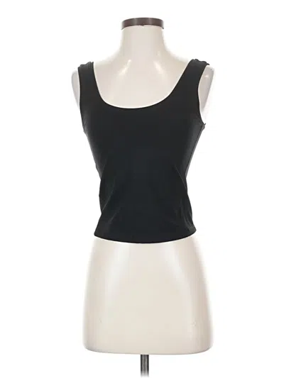 Pre-owned Spanx Tank Top Black Strapless Neckline Tops