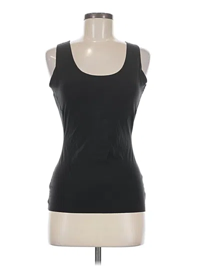Pre-owned Spanx Tank Top Black Strapless Neckline Tops