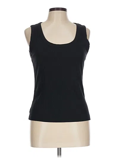 Pre-owned Spanx Tank Top Black Strapless Neckline Tops