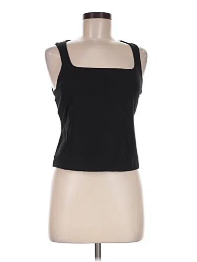 Pre-owned Spanx Tank Top Black Strapless Neckline Tops