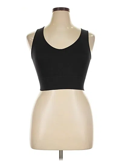 Pre-owned Spanx Tank Top Black Strapless Neckline Tops