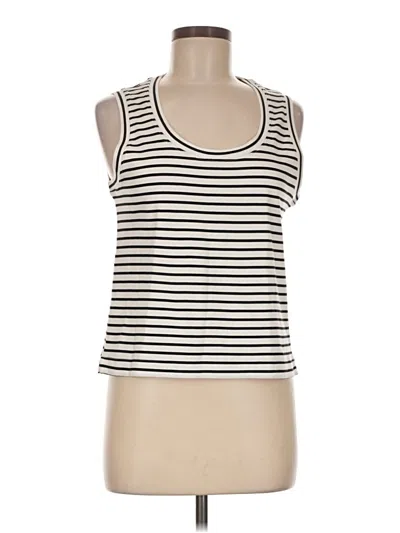 Pre-owned Spanx Tank Top Ivory Strapless Neckline Tops