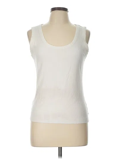 Pre-owned Spanx Tank Top Ivory Strapless Neckline Tops