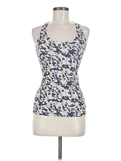 Pre-owned Spanx Tank Top White Halter Neckline Tops