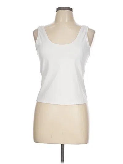 Pre-owned Spanx Tank Top White Strapless Neckline Tops