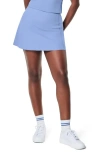 Spanx ® The Get Moving Core Control Luxe Skort In Cornflower Blue