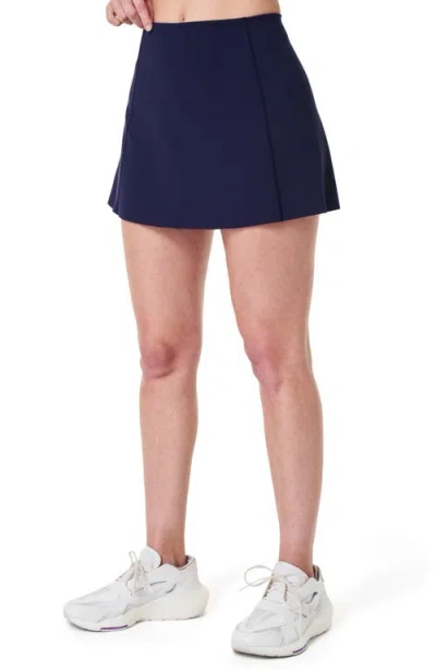 Spanx ® The Get Moving Core Control Luxe Skort In Lapis Blue