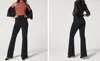 Spanx Hi Rise Flare Pants In Black