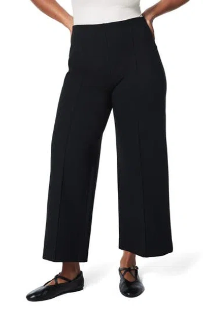 Spanx ® The Perfect Pull-on Crop Wide Leg Ponte Pants In Multi