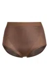 Spanx Thinstincts 2.0 High-waisted Briefs In Brown