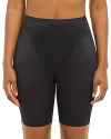 Spanx Thinstincts 2.0 Mid Thigh Shorts In Very Black