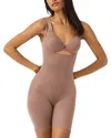 Spanx Thinstincts 2.0 Firm Control Open-bust Bodysuit In Cafe