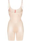 Spanx Thinstincts® Open Bust Mid Thigh Bodysuit In Neutrals