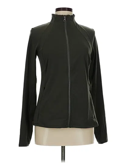 Pre-owned Spanx Track Jacket In Black