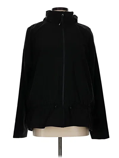 Pre-owned Spanx Track Jacket In Black