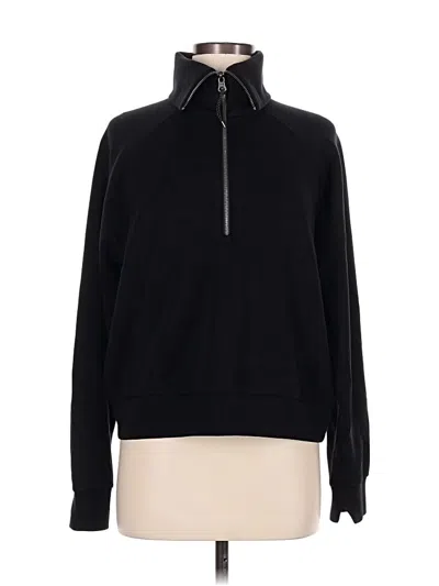 Pre-owned Spanx Track Jacket In Black