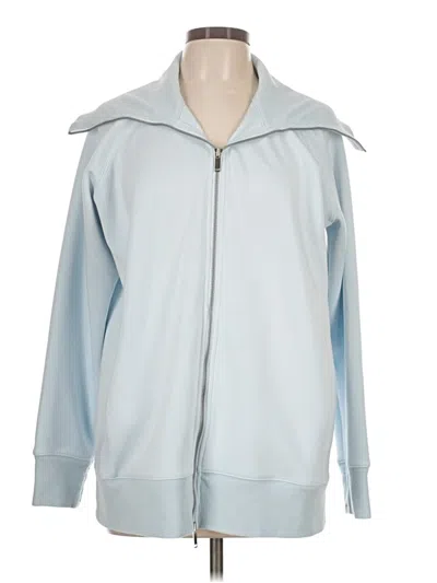 Pre-owned Spanx Track Jacket In Blue