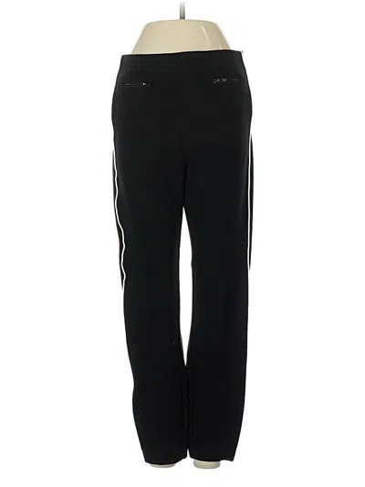 Pre-owned Spanx Track Pants In Black