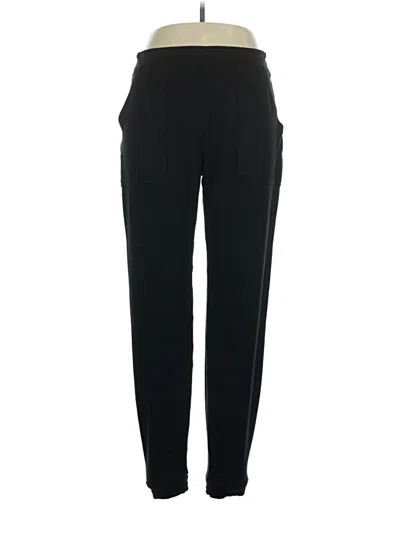 Pre-owned Spanx Track Pants In Black