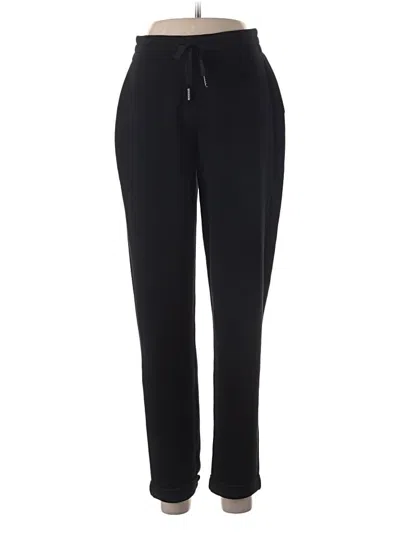 Pre-owned Spanx Track Pants In Black