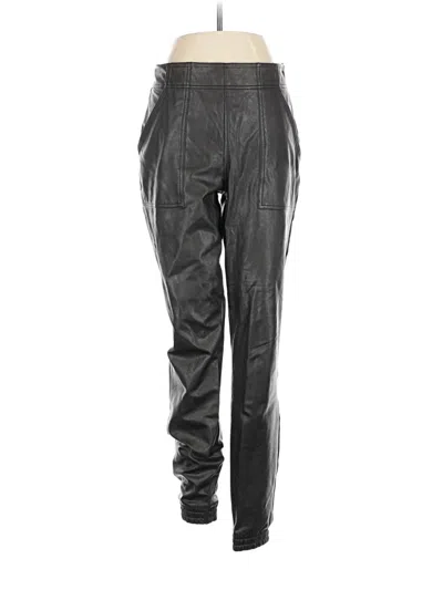 Pre-owned Spanx Track Pants In Black