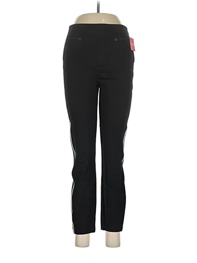 Pre-owned Spanx Track Pants In Black