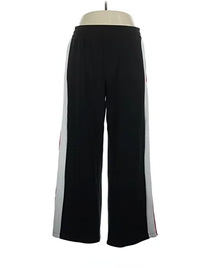 Pre-owned Spanx Track Pants In Black