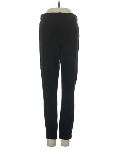 Pre-owned Spanx Track Pants In Black